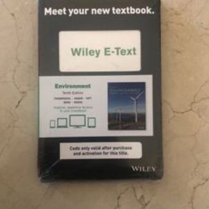 Environment Book For Environmental Class   - NEW